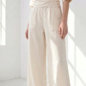 Linen Palazzo Pants