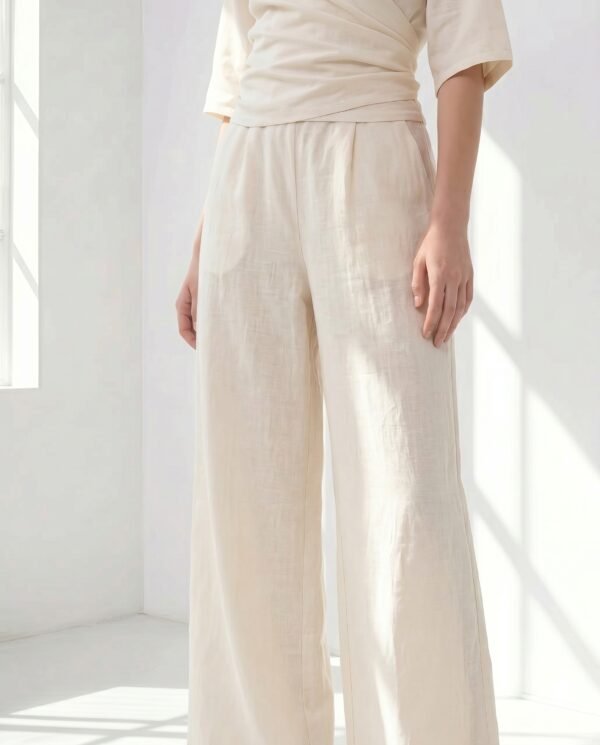 Linen Palazzo Pants