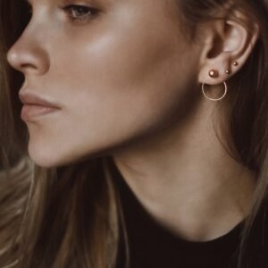 Chord Earrings - Gold