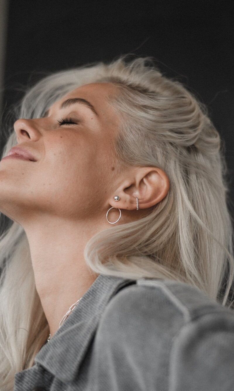 Chord Earrings - Silver