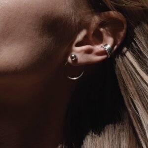 Chord Earrings - Silver