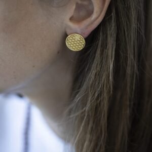 Flower Of Life Stud Earrings M