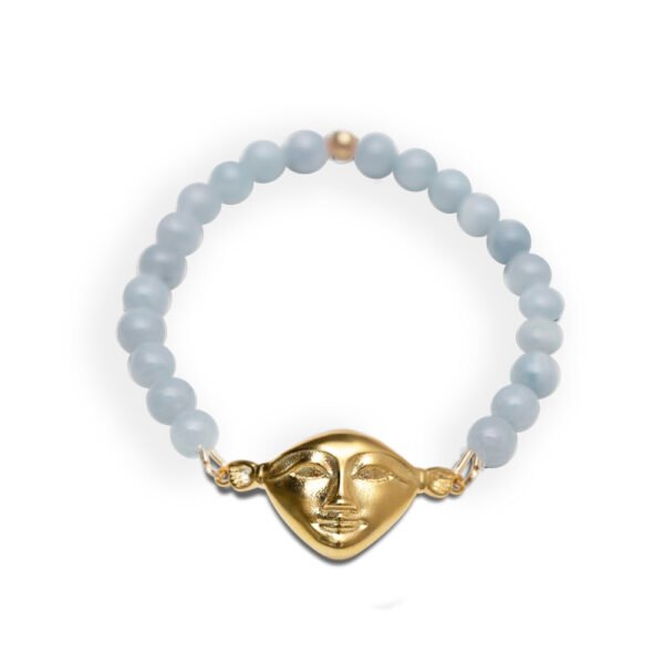 HATHOR-HARMONY-BRACELET-AQUAMARINE-gold-covered-silver.jpg Hathor Harmony Bracelet - Aquamarine