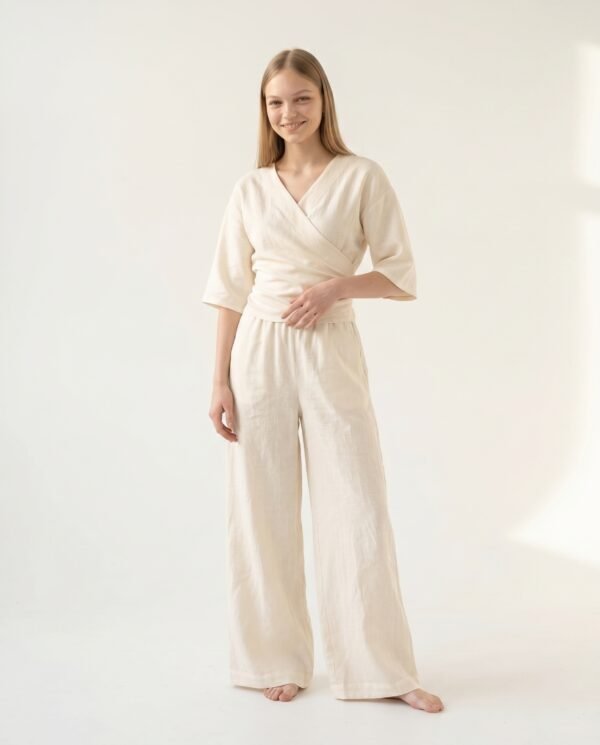 Linen Palazzo Pants