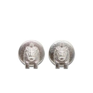 SEKHMET-stud-earrings-17mm-SILVER-925.jpg Sekhmet Fire Stud Earrings