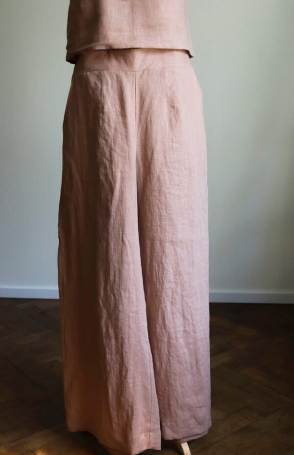 Linen Soma Wide Leg Pants