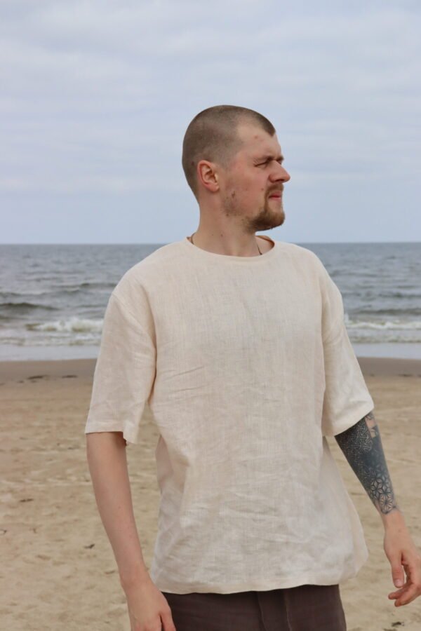 Tejas Unisex Linen T-Shirt