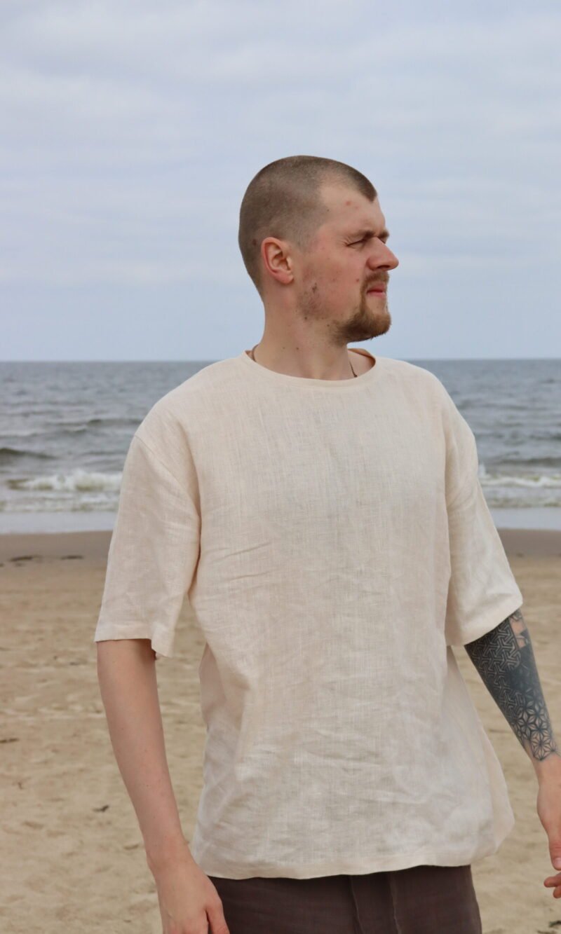 Tejas Unisex Linen T-Shirt