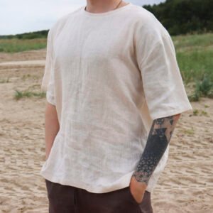 Tejas Unisex Linen T-Shirt