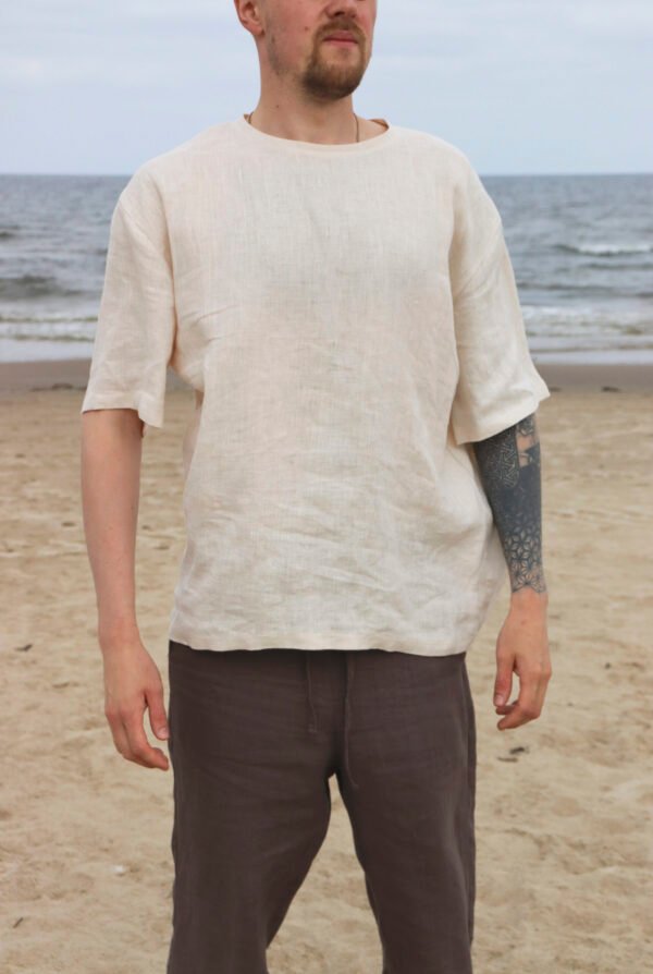 Tejas Unisex Linen T-Shirt