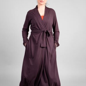 Mizar Kimono - Dark Purple