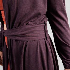 Mizar Kimono - Dark Purple