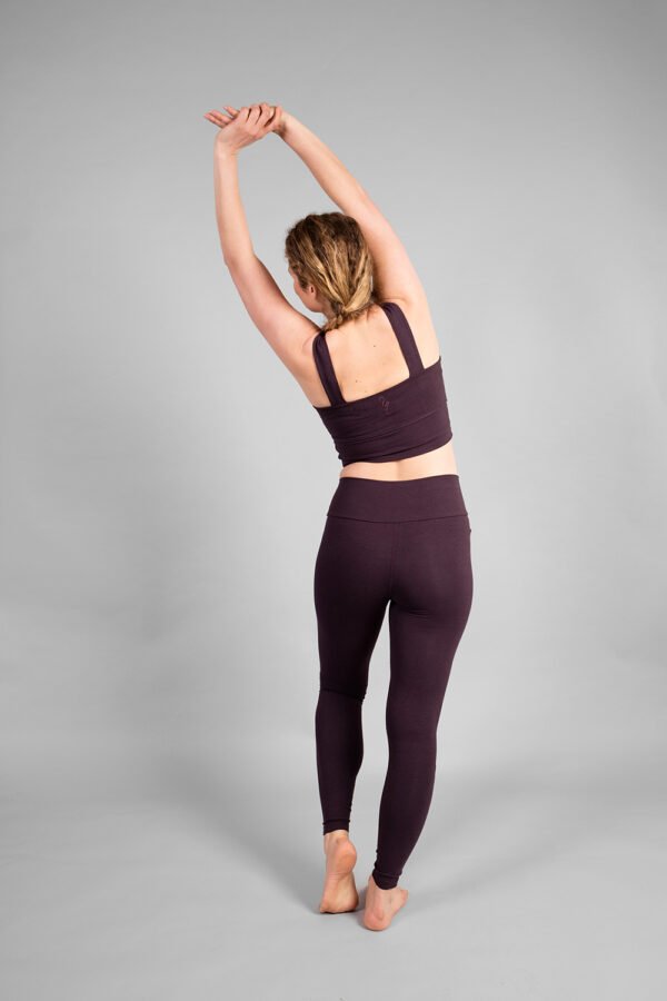 Aurora Women's Yoga Bra - Dark Purple