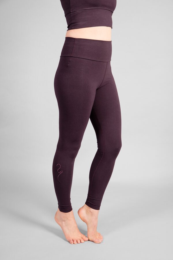 Vega Women's Yoga Leggings - Dark purple