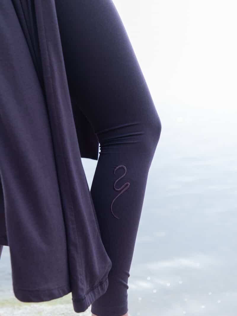 Vega Women's Yoga Leggings - Dark purple