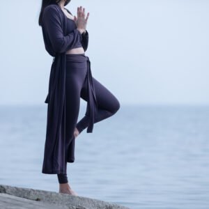 Vega Women's Yoga Leggings - Dark purple