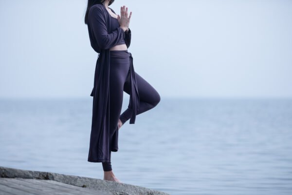 Vega Women's Yoga Leggings - Dark purple