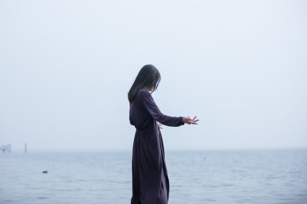 Mizar Kimono - Dark Purple