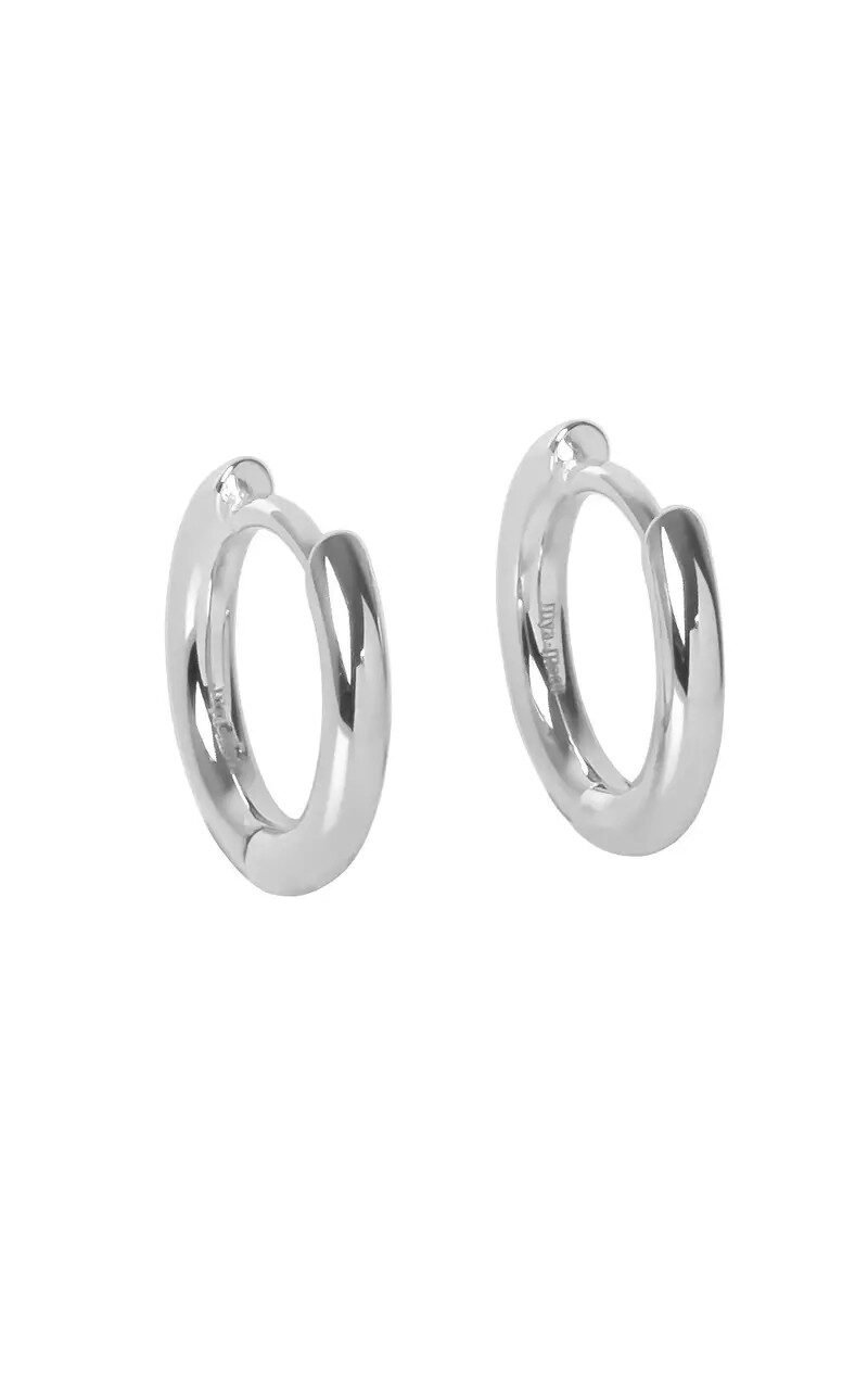 Classy Small Hoops - Rose Gold and Silver