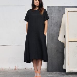 linen-speedwell-dress-black-ce69a1df.jpg Linen Speedwell Dress - Black