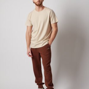 Brushed Joggers Brown