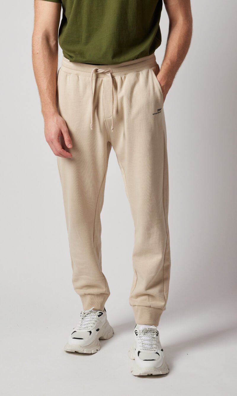 Brushed Joggers Ecru