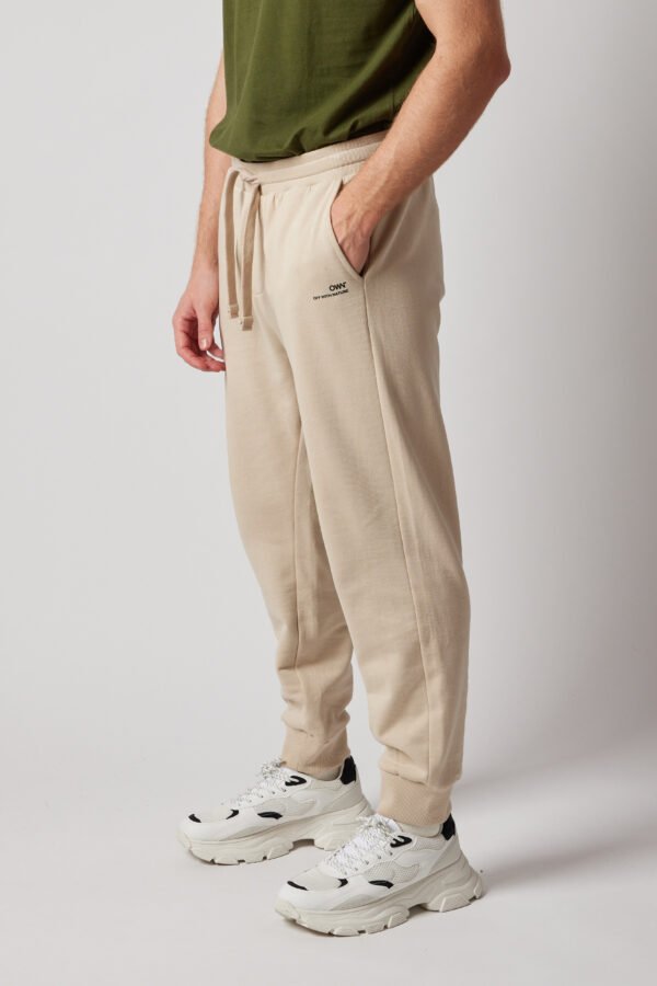Brushed Joggers Ecru