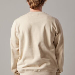 Brushed Crewneck Sweatshirt Ecru