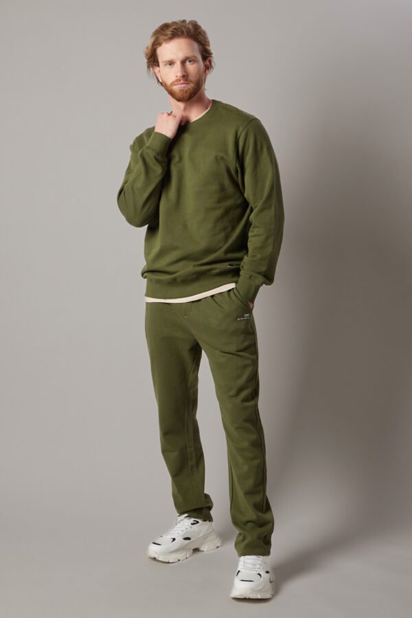 Brushed Crewneck Sweatshirt Green