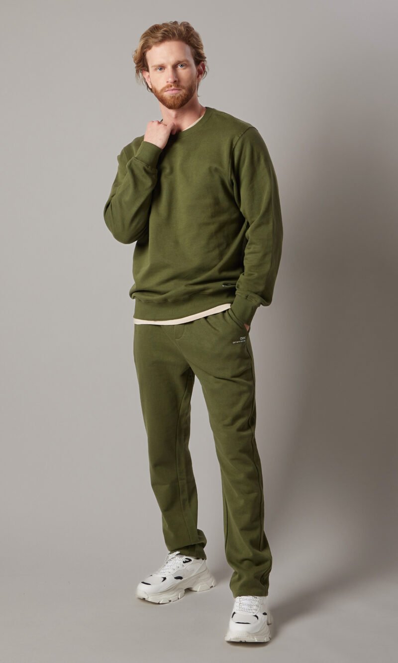 Brushed Crewneck Sweatshirt Green