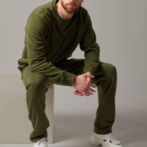 Brushed Crewneck Sweatshirt Green