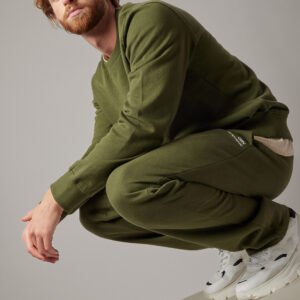 Brushed Crewneck Sweatshirt Green