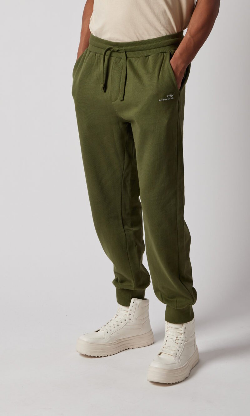Brushed Joggers Green