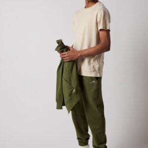 Brushed Joggers Green